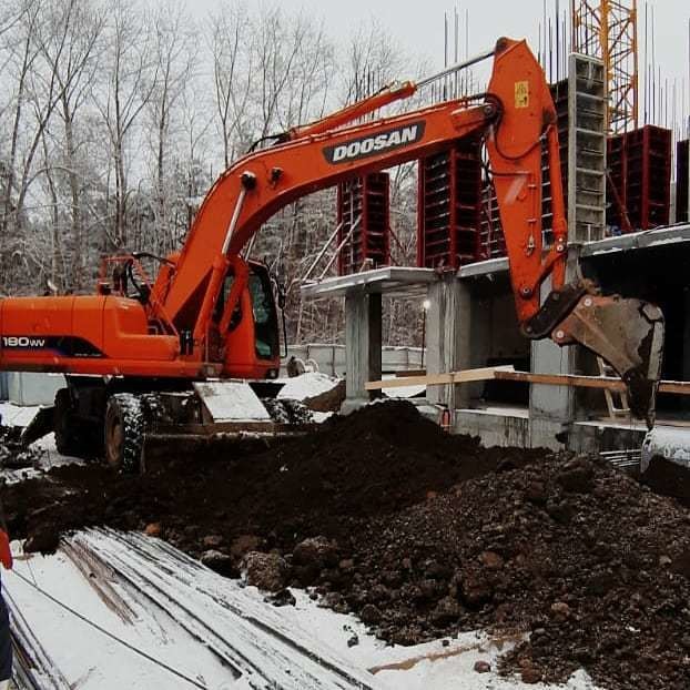 Почасовая аренда экскаватора