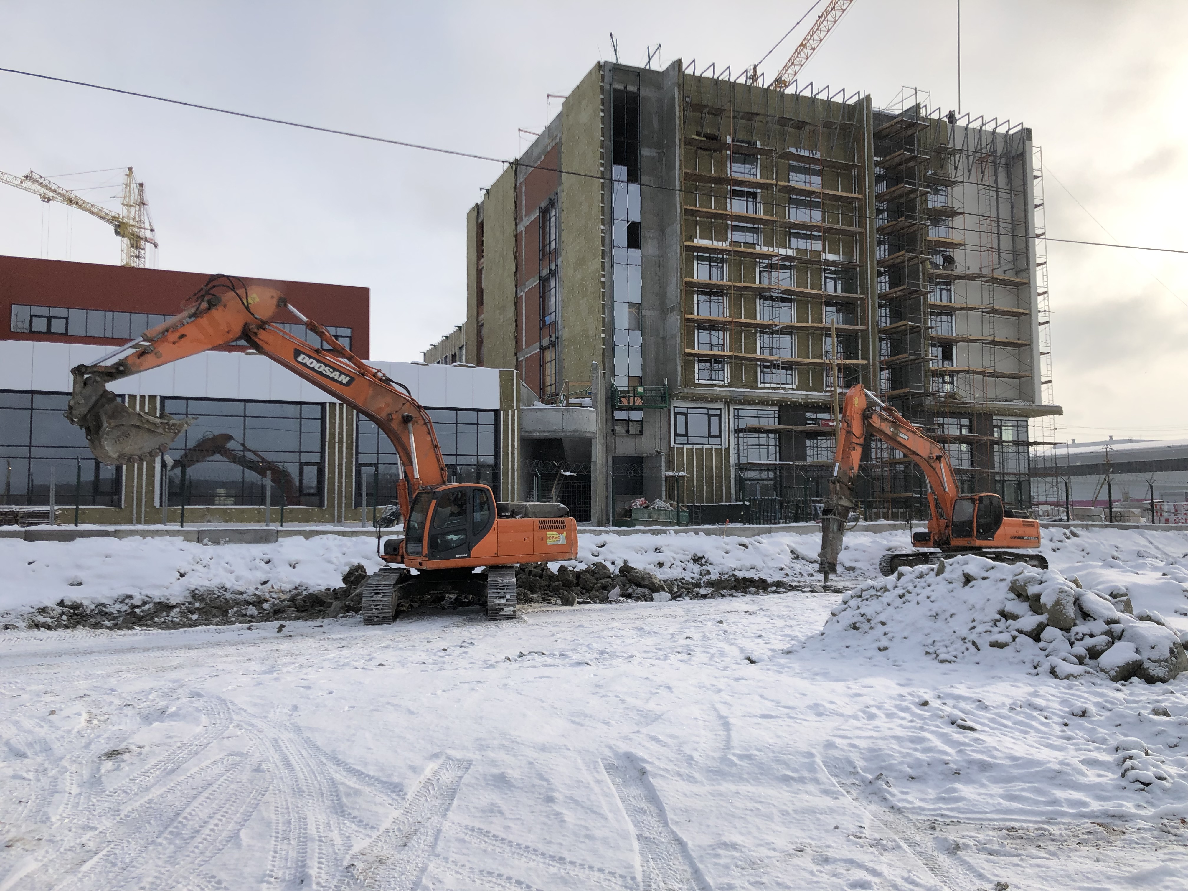 Услуги Гусеничного Экскаватора / Гидромолот