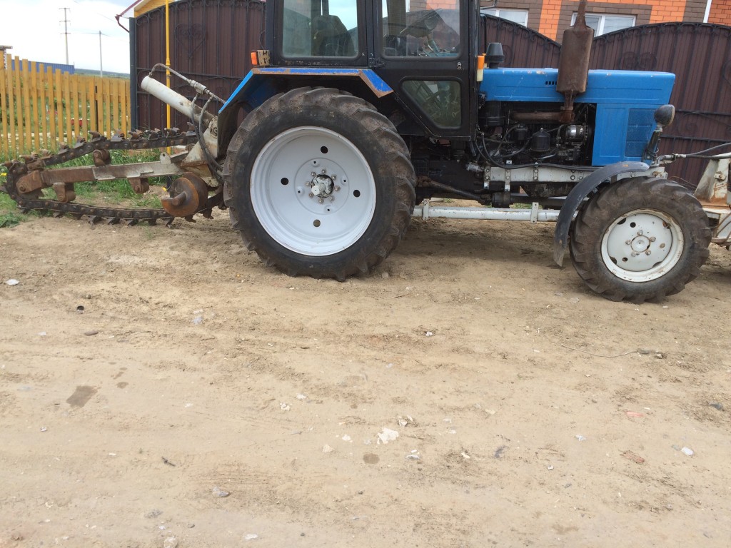 Аренда траншеекопателя (Бара )