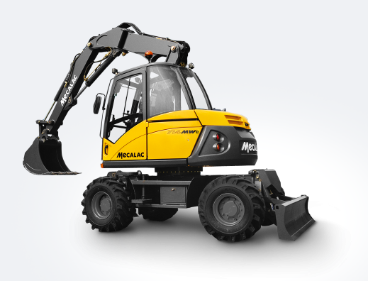 Аренда экскаватора Mecalac 714MW