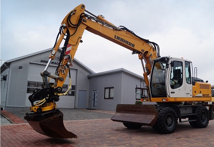 Аренда колесного экскаватора LIBHERR