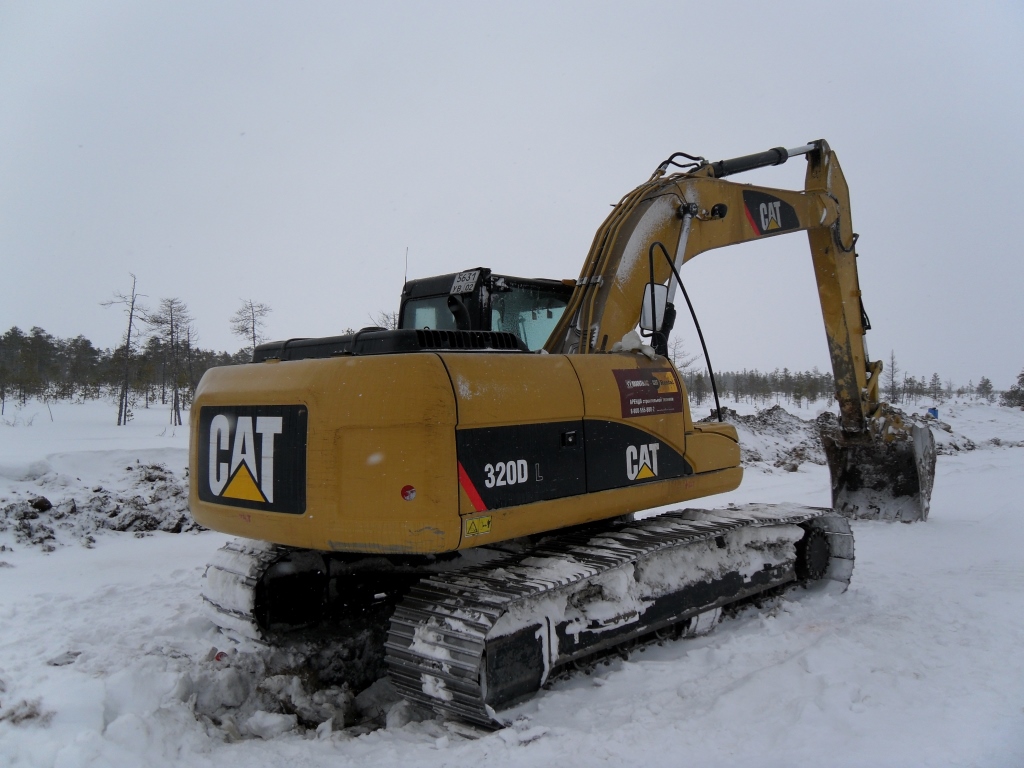 Аренда экскаватора САТ 320DL, 1.2 м3