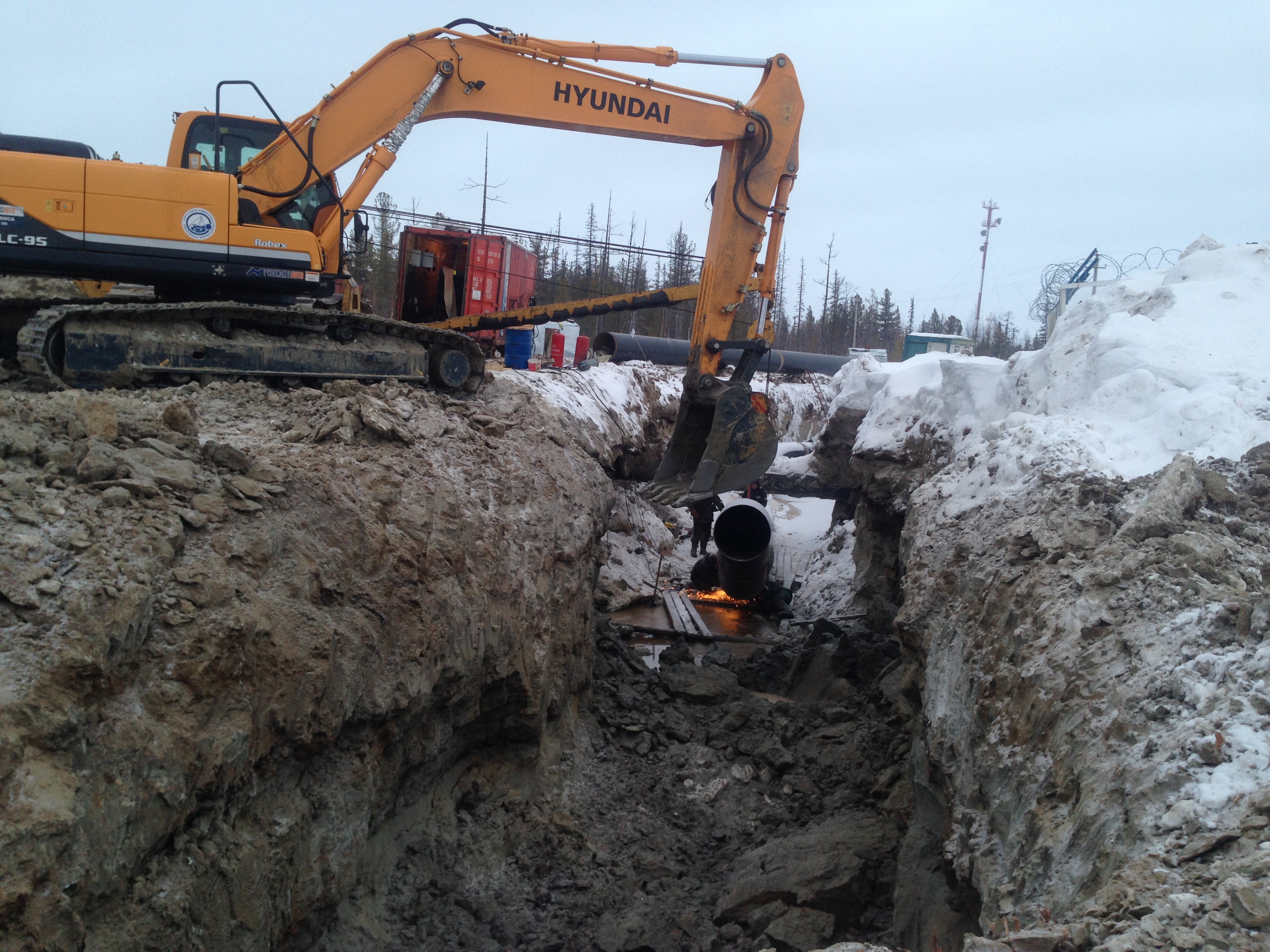 Экскаватор Хендай 260 в аренду