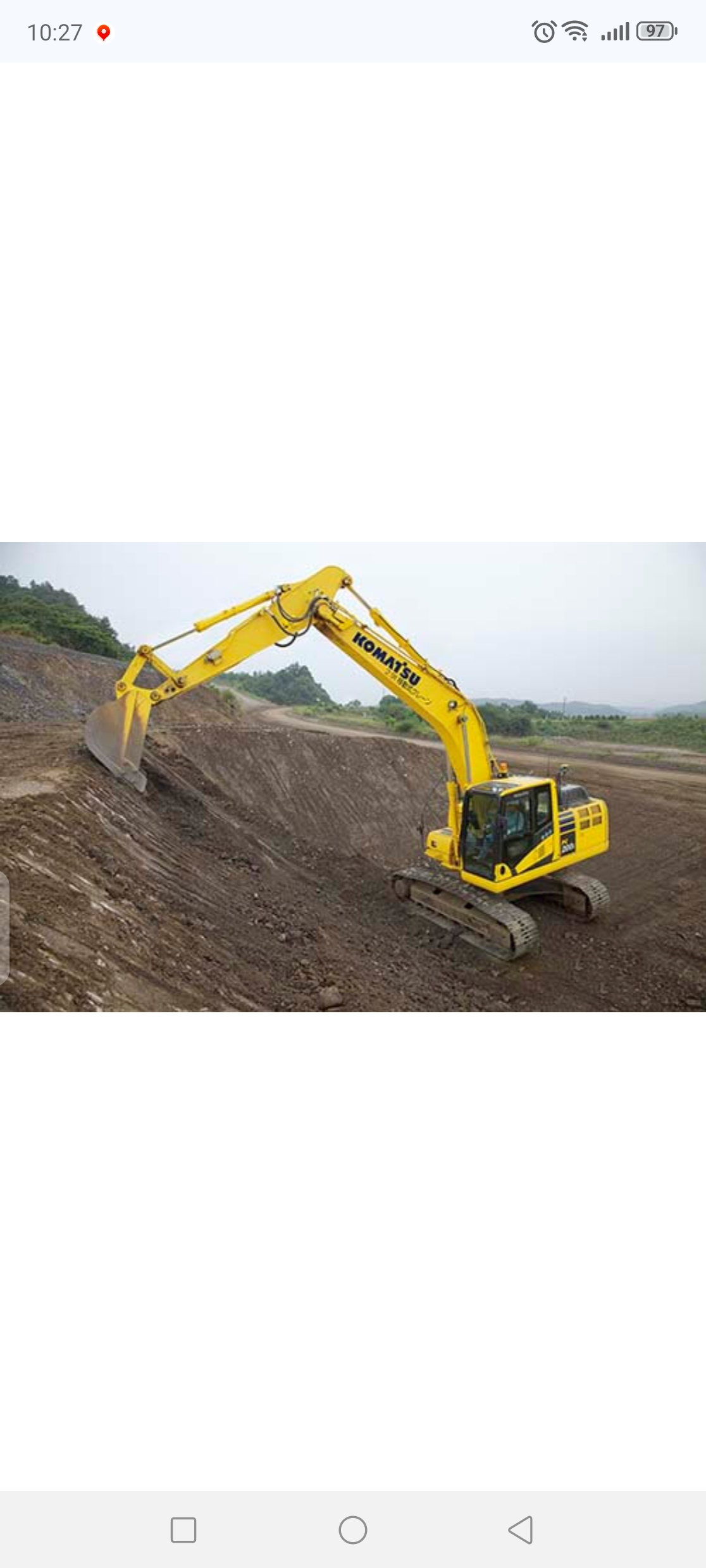 Экскаватор гусеничный от собственника Александр