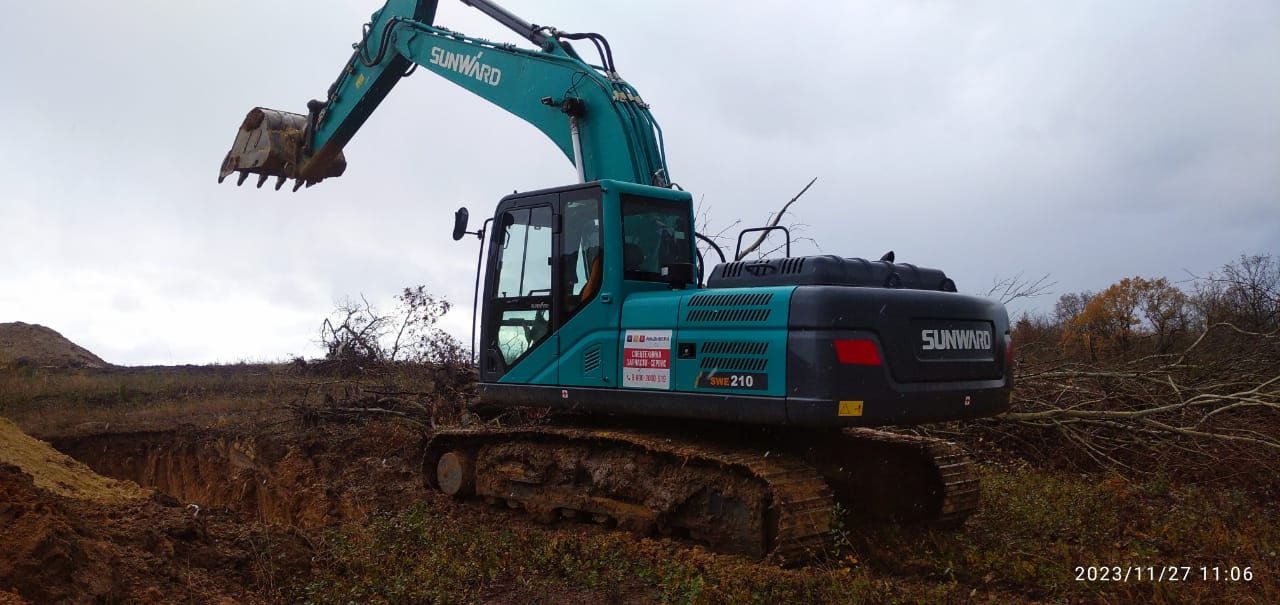 Аренда экскаватора гусеничного