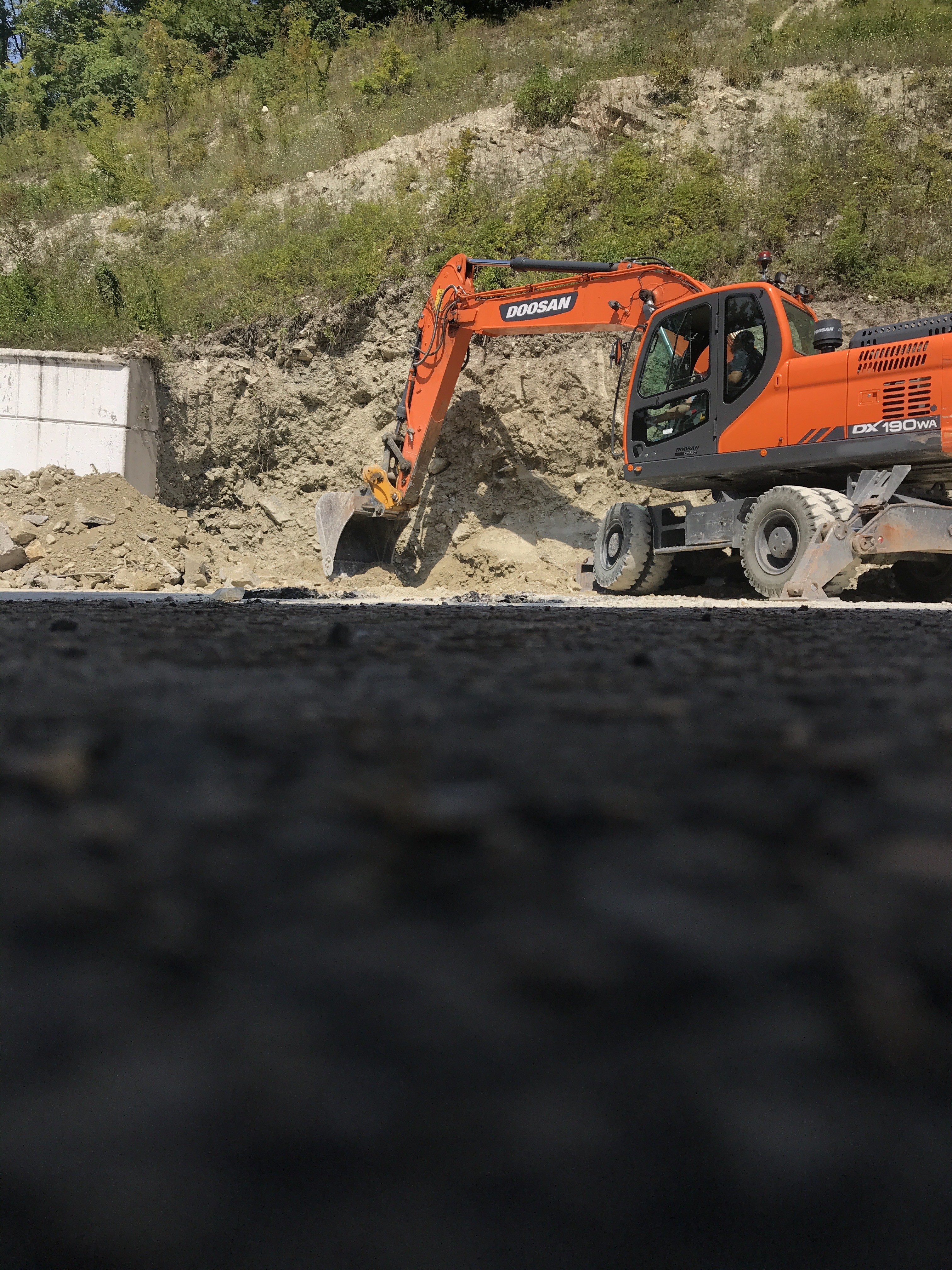 Аренда колесного экскаватора DOOSAN DX190