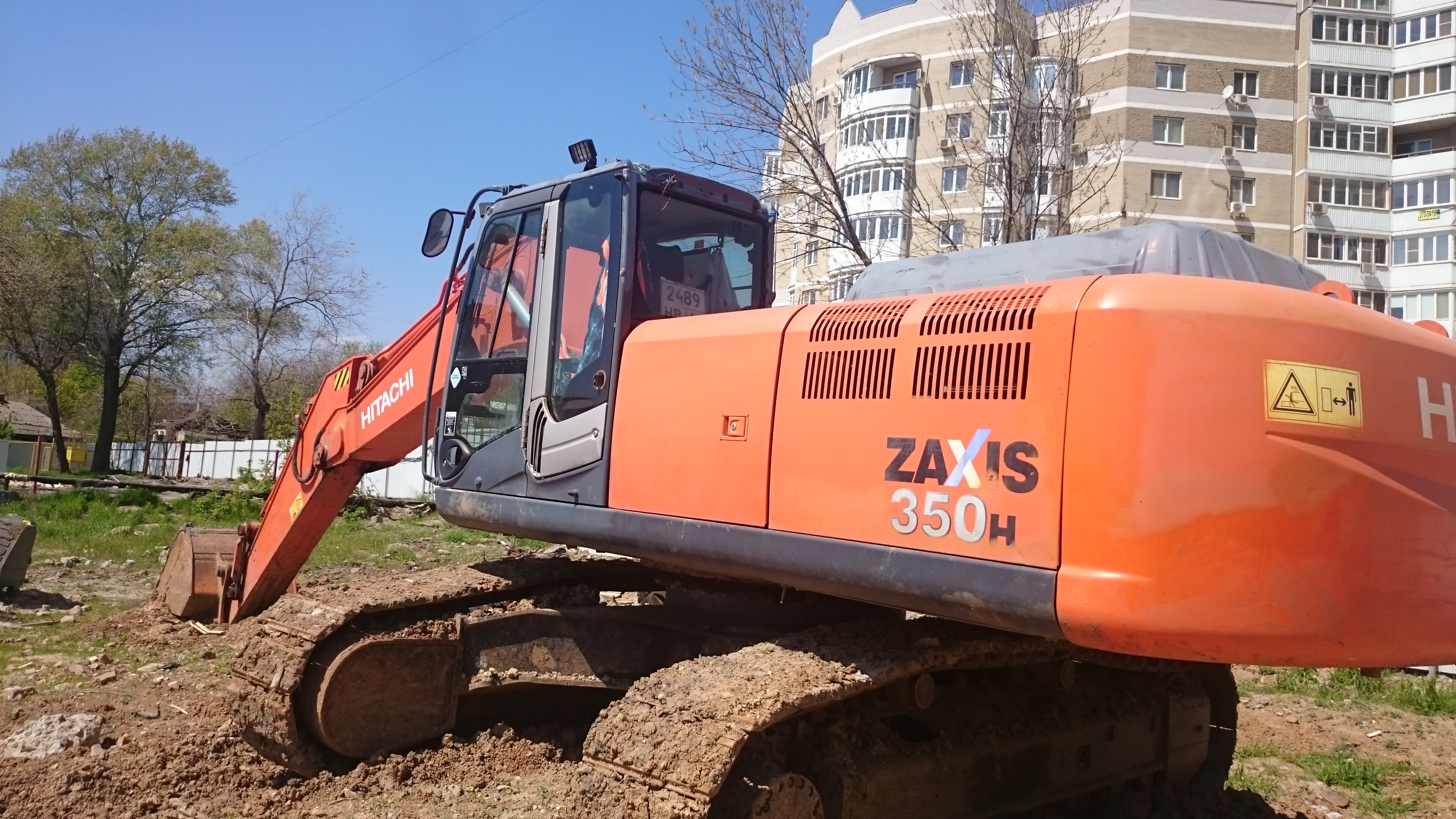 Аренда*услуги экскаватора с экипажем