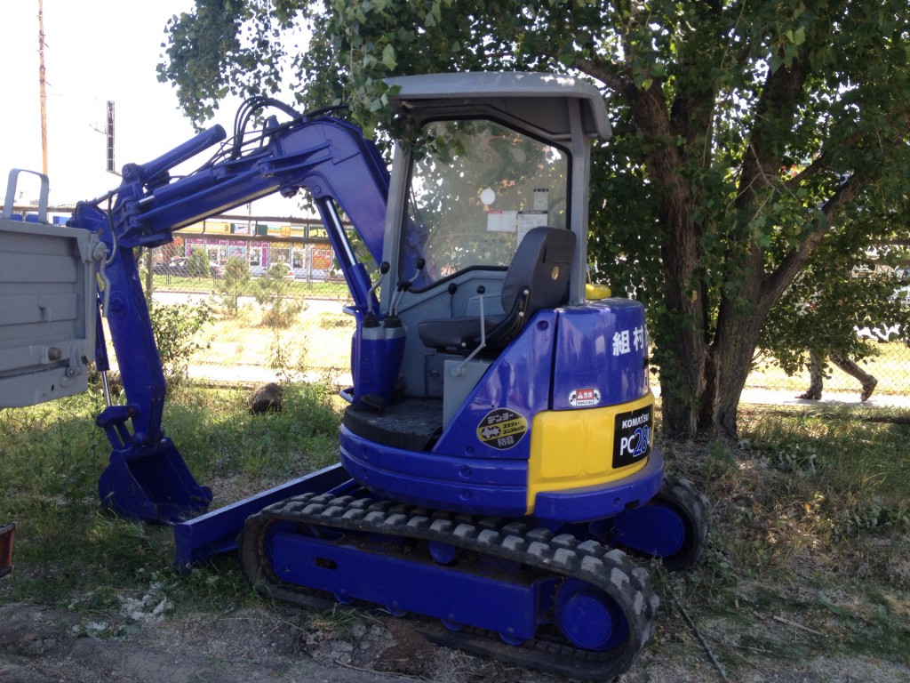 Услуги мини-экскаватора Komatsu PC 28