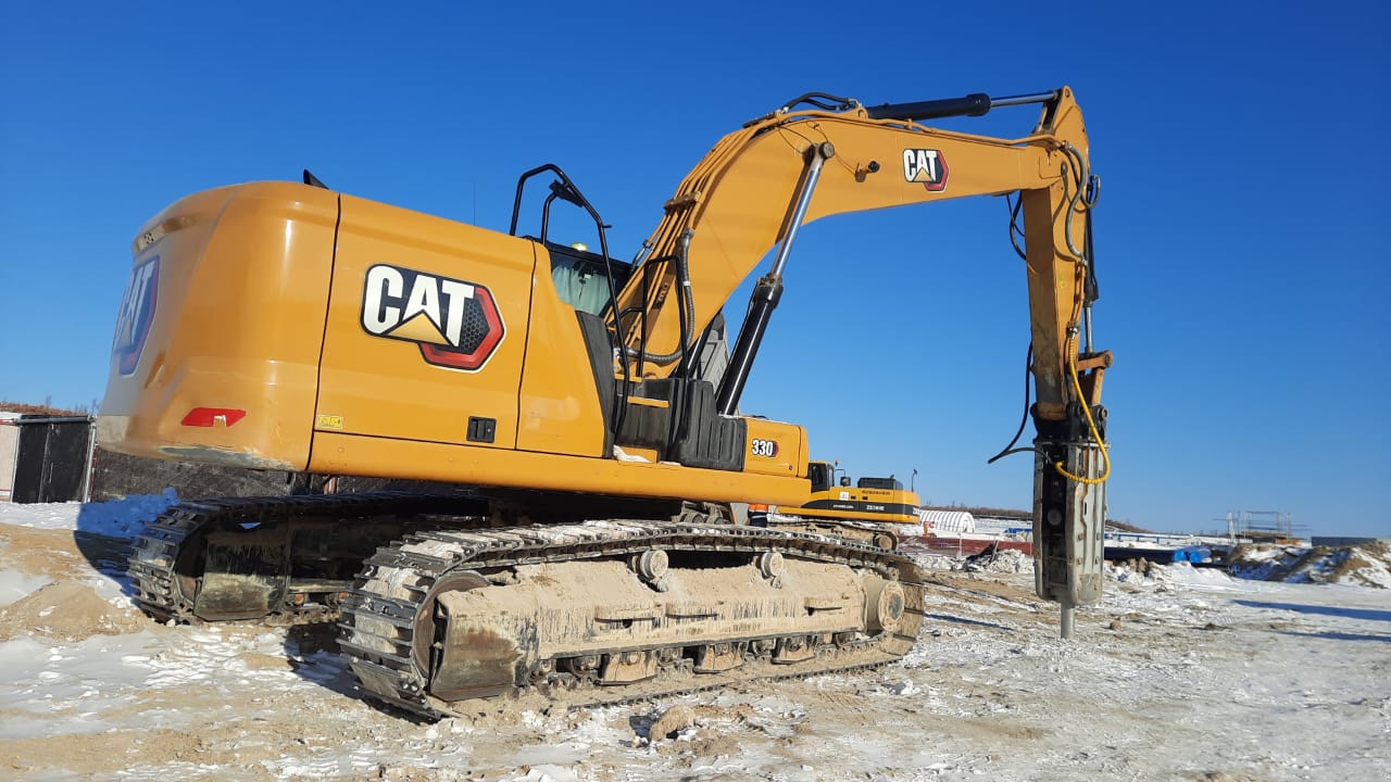 Аренда экскаватора САТ 330 Биробиджан