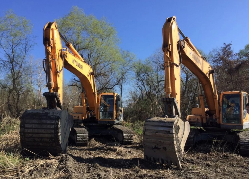 Услуги экскаватора хундай