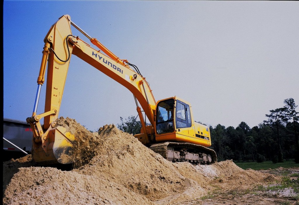 Аренда экскаватора хендай 250