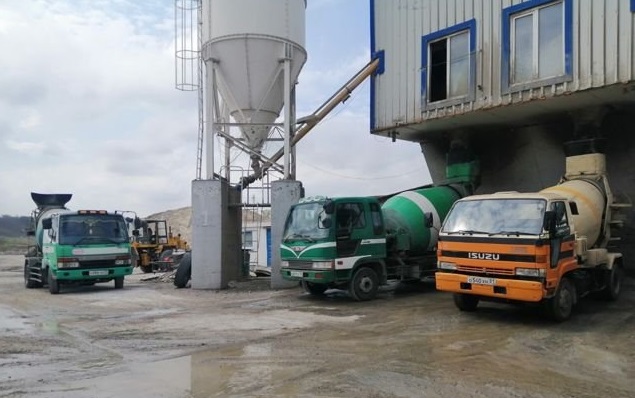 Услуги мини бетоновоза