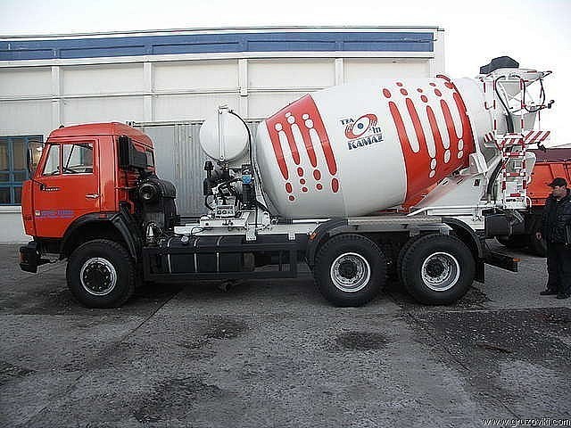 Услуги автобетоносмесителя Камаз
