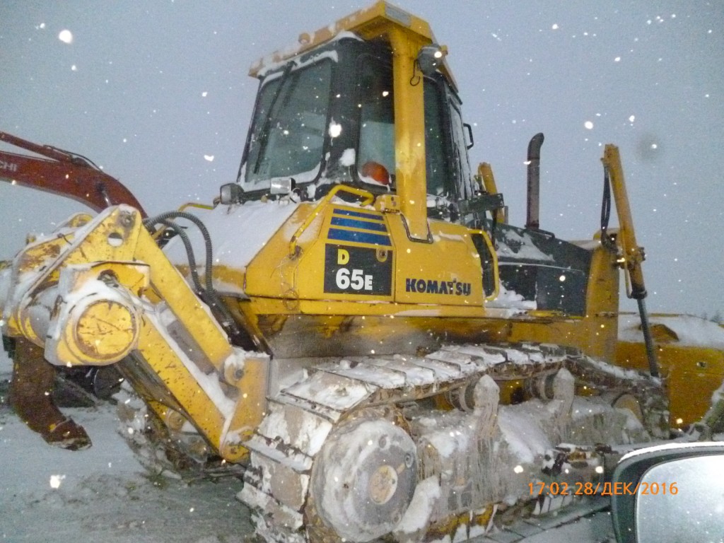 Аренда бульдозера Комацу с экипажем