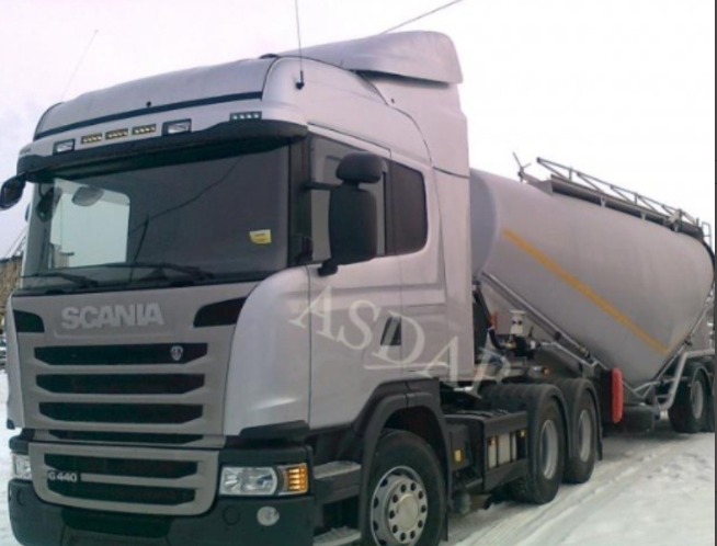 Аренда цементовоза Scania