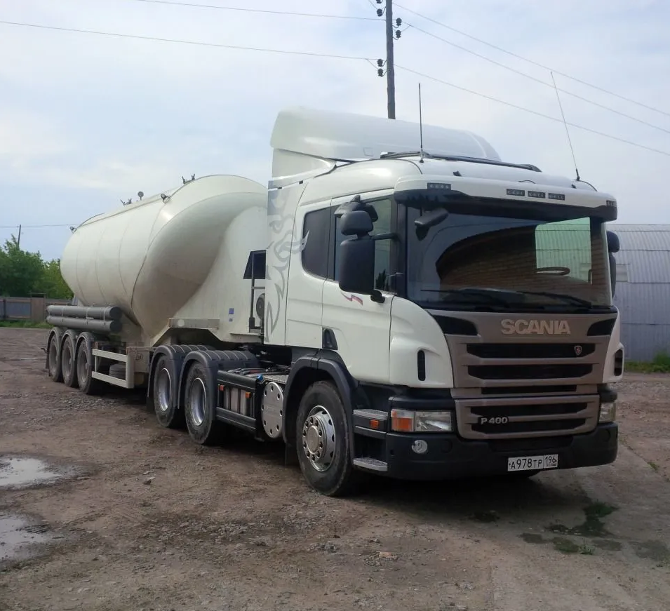 Цементовоз на заказ в аренду