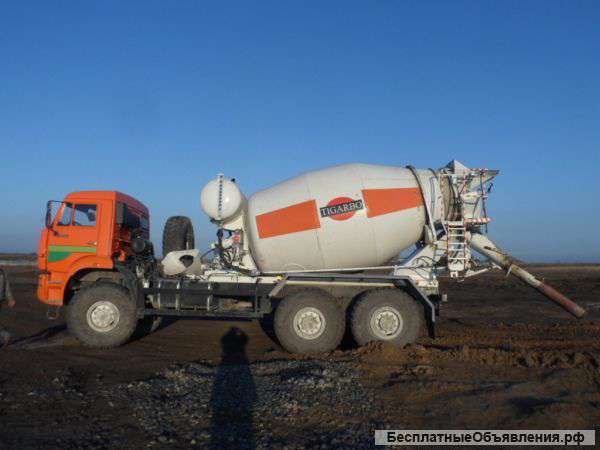 Миксер. Бетоносмеситель вездеход