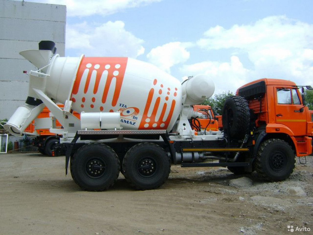 Услуги автобетоносмесителя, миксера вездехода
