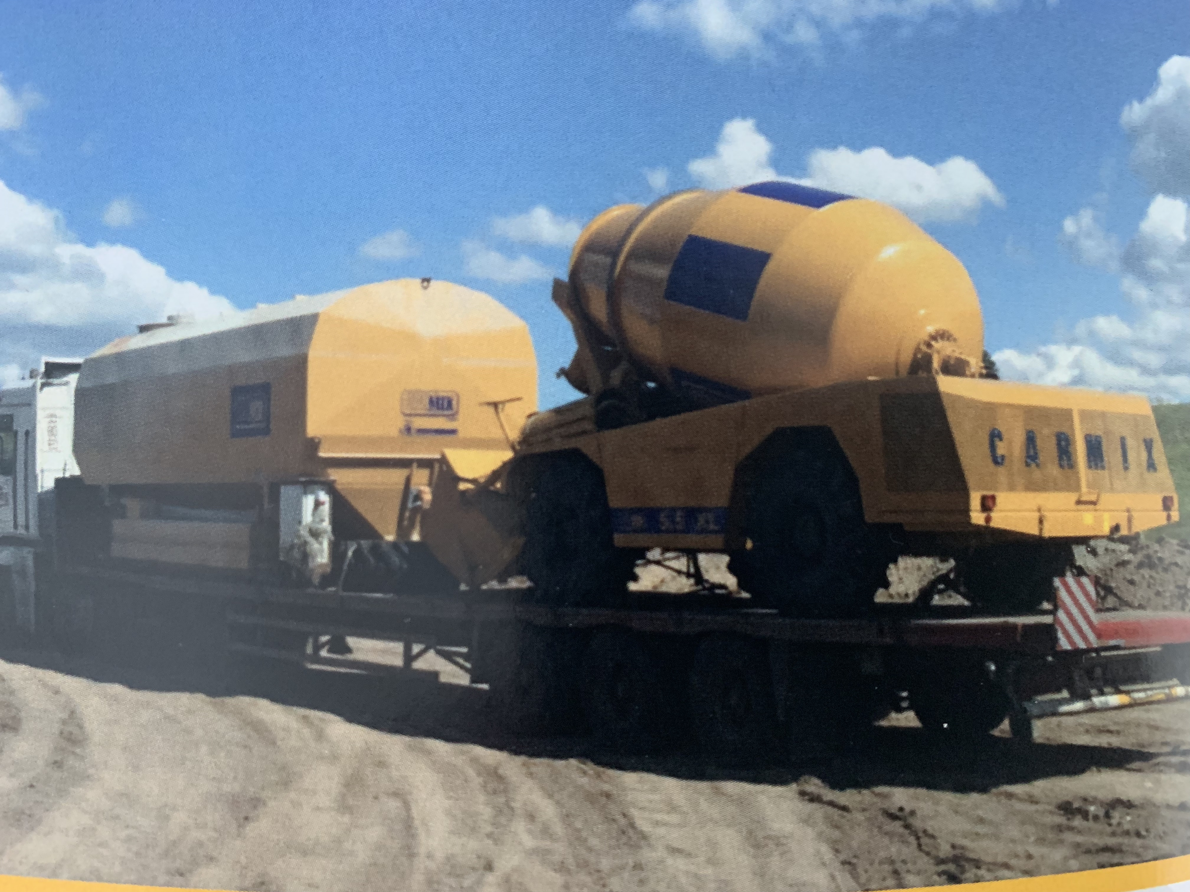 Услуги автобетоносмесителя Carmix-5.5