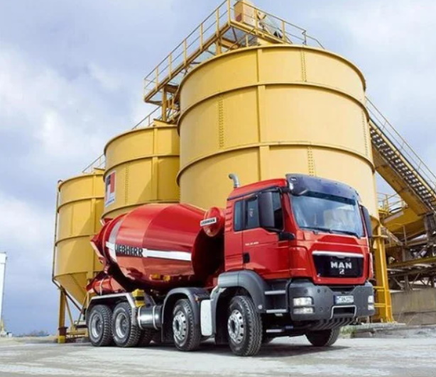 Миксер, доставка бетона и раствора