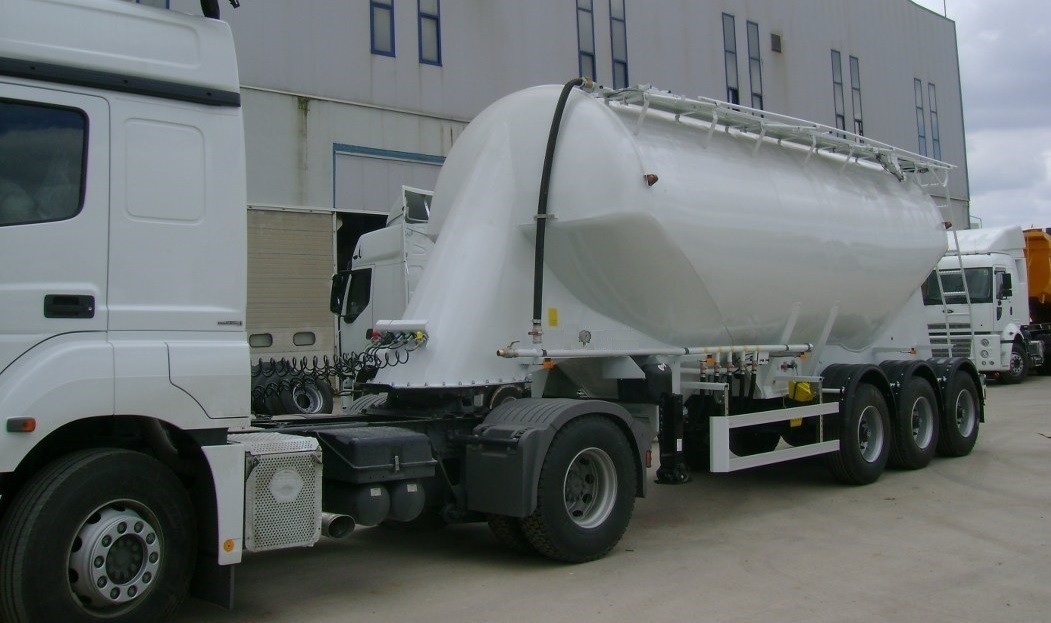 Перевозка цемента. Аренда цементовоза МАN