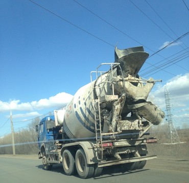 Аренда трехосного автобетоносмесителя