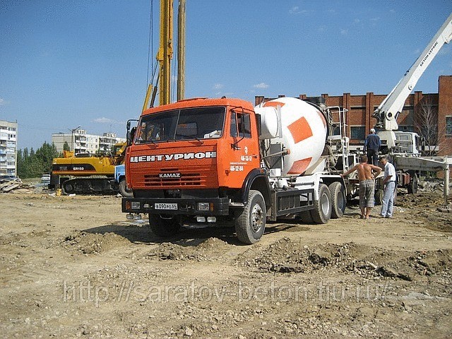 Заказ автобетоносмесителя от собственника ООО "САРАТОВ БЕТОН"
