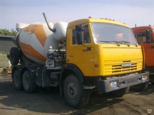 Аренда автобетоносмесителя от 2,5 до 9м3, час