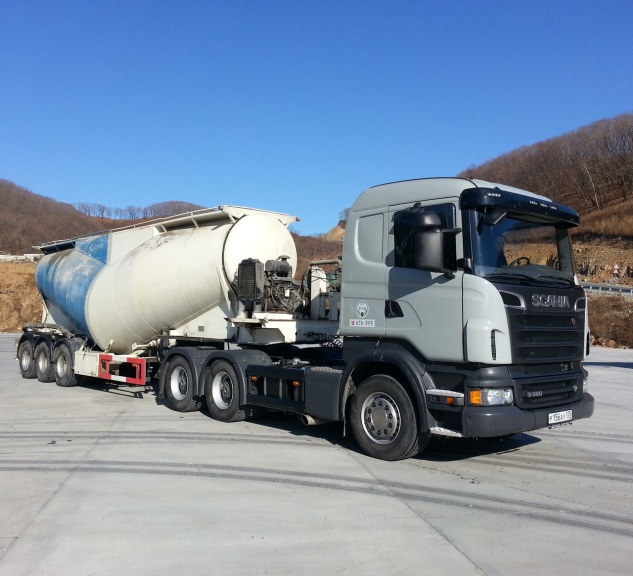 Услуги аренды цементовоза