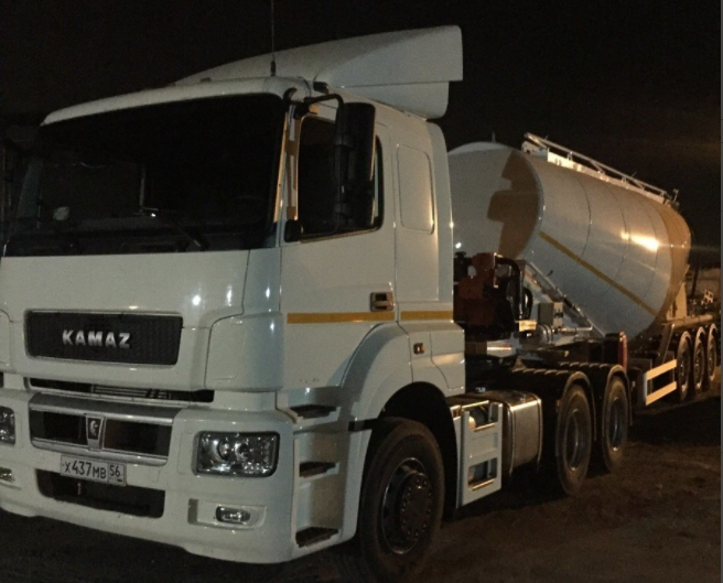 Услуги цементовоза КамАЗ