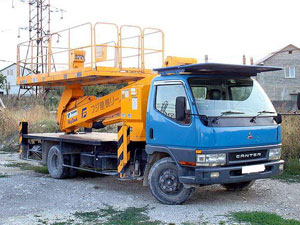 Мобильная автовышка 22 метра по выгодной цене