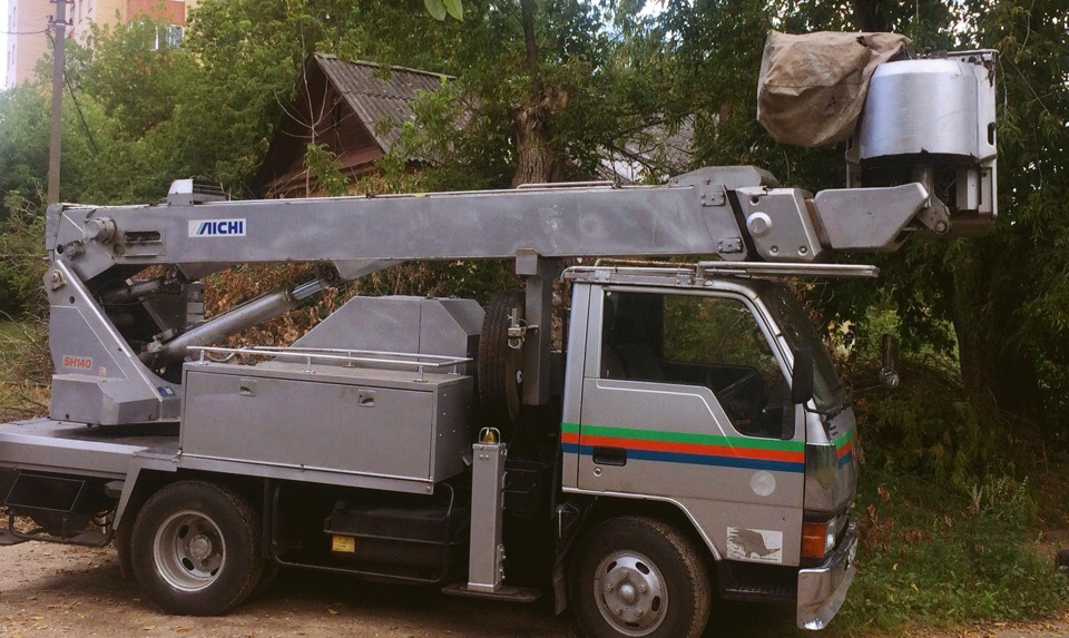 Аренда японских автовышек 14-18м