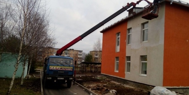 Предлагаю услуги автовышки