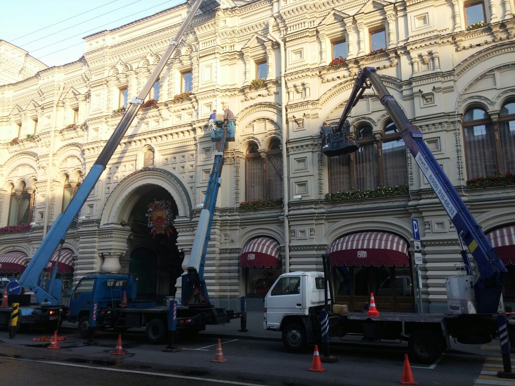 Аренда Японских Автовышек 14-45 метров