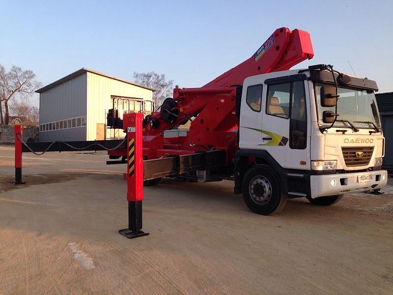 Мощная автовышка АГП 50 метров недорого