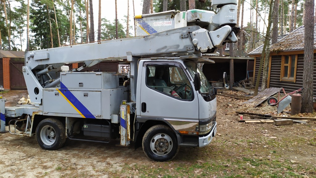 Аренда автовышки. Высотные работы.