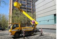 Японские малогабаритные автовышки от 15 до 45м