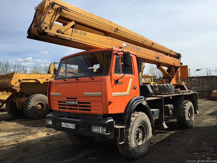 Автовышка Камаз 22 метра недорого