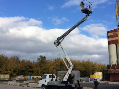Автовышка с высотой подъема 22 метра недорого