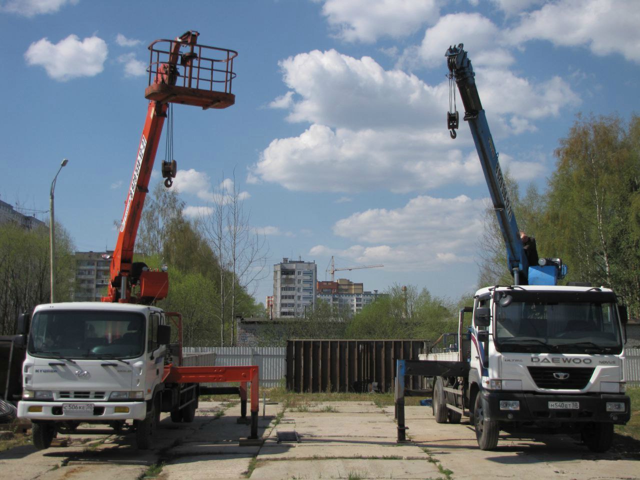 автовышки-манипуляторы от собственника Сергей