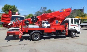 Автовышка HYUNDAI MEGA TRUCK 40 метров недорого