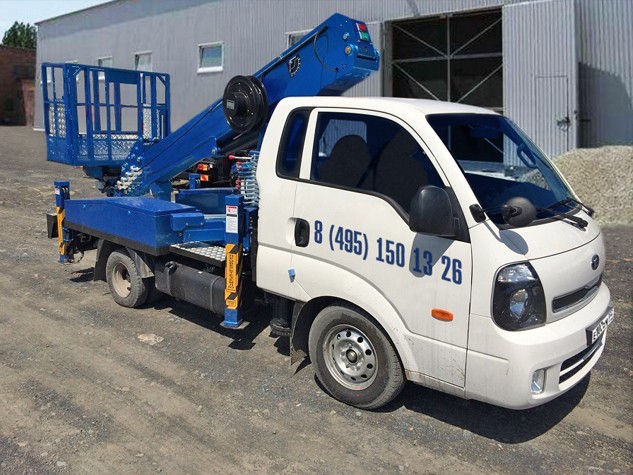 Комбинированная автовышка 18 метров по низкой цене