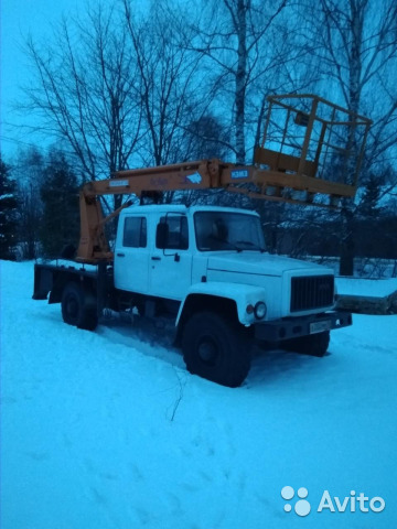 Услуги Автовышки на базе Газ 3309 вездеход