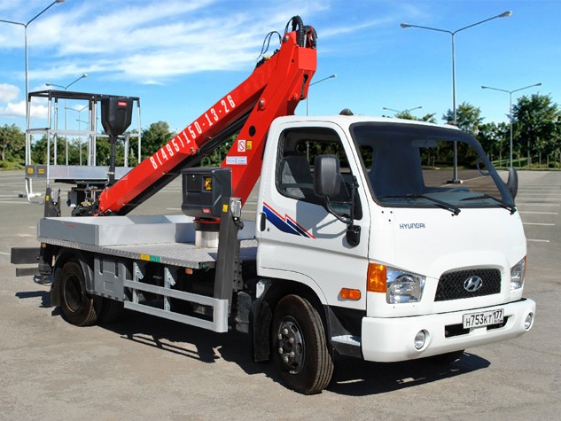 Автовышка 20 метров Hyundai недорого