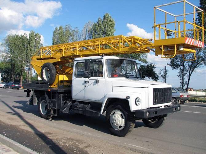 Аренда автовышки  агп18