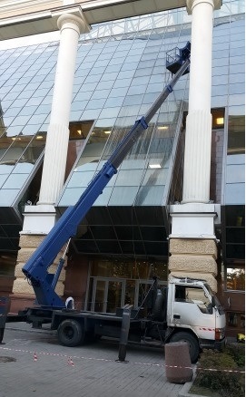 Аренда, услуги автовышки, 22м