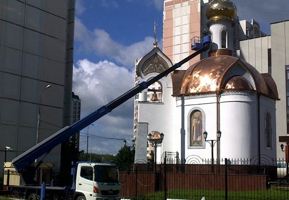 Услуги аренды автовышки