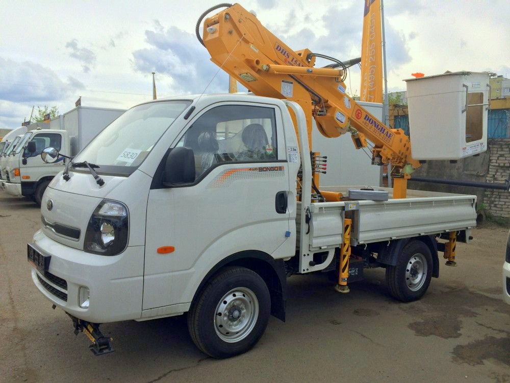 Автовышка KIA BONGO 16 м. аренда.