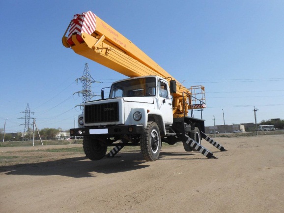 Коленчатая автовышка на базе ГАЗ АГП-18
