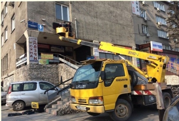 Автовышка. 17 метров. Почасовая